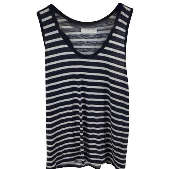 Everlane Tops - Everlane Striped Cotton Tank Medium